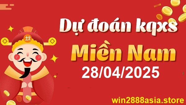Soi cầu XSMN 28-04-2025 Win2888 Chốt số Xổ Số Miền Nam thứ 2