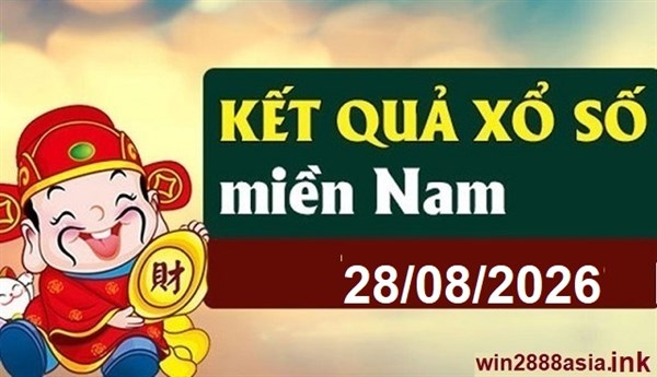 Soi cầu XSMN 28-08-2026 Win2888 Dự đoán xổ số miền nam thứ 6