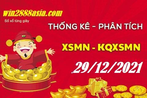 Soi cầu XSMN 29-12-2021 Win2888 Dự đoán Lô Đề Miền Nam thứ 4