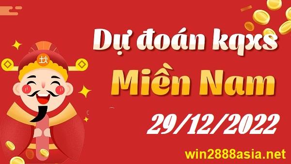 Soi cầu XSMN 29-12-2022 Win2888 Chốt số lô đề miền nam thứ 5