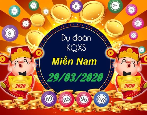 Soi cầu XSMN 29-3-2020 Win2888 Chốt số Xỉu Chủ Miền Nam chủ nhật