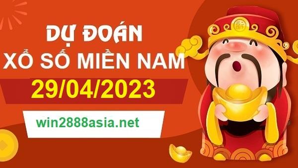 Soi cầu XSMN 29-04-2023 Win2888 Chốt số xổ số miền nam thứ 7