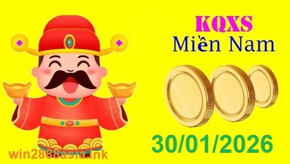 Soi cầu XSMN Win2888 30-01-2026 Dự đoán xổ số miền nam thứ 6