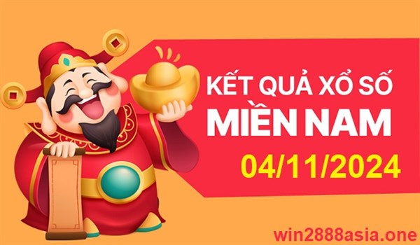Soi cầu XSMN 04-11-2024 Win2888 Dự đoán Cầu Lô miền nam thứ 2
