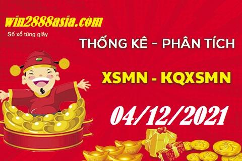Soi cầu XSMN 4-12-2021 Win2888 Dự đoán Cầu Số Miền Nam thứ 7