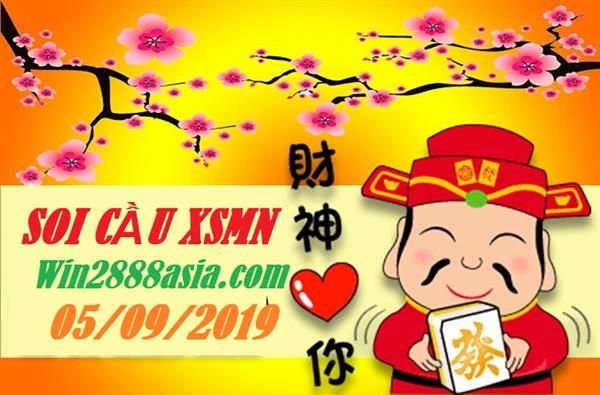 Soi cầu XSMN 5-9-2019 Win2888 Dự đoán xổ số miền nam Chuẩn Win2888