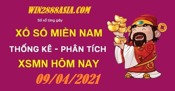 Soi cầu XSMN 9-4-2021 Win2888 Dự đoán Cầu Lô Miền Nam thứ 6