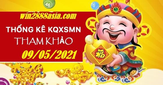 Soi cầu XSMN 9-5-2021 Win2888 Chốt số Lô Đề Miền Nam chủ nhật