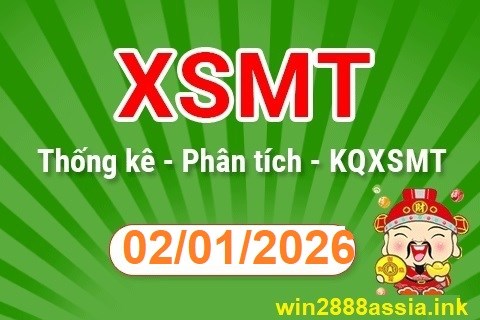 Soi cầu XSMT 02-01-2026 Win2888 Chốt số Lô Đề Miền Trung Thứ 6