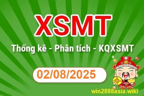 Soi cầu XSMT 02-08-2025 Win2888 Chốt số lô đề miền trung thứ 7
