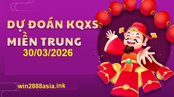 Soi cầu XSMT 30-03-2026 Win2888 Dự đoán xổ số miền trung VIP thứ 2