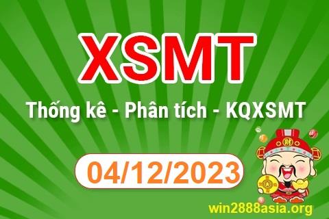 Soi cầu XSMT 04-12-2023 Win2888 Chốt số Cầu Lô Miền Trung thứ 2