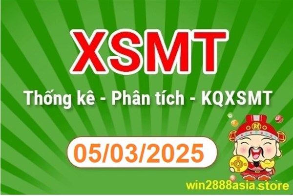 Soi cầu XSMT 05-03-2025 Win2888 Chốt số xổ số miền trung thứ 4