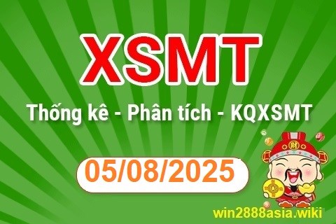 Soi cầu XSMT 05-08-2025 Win2888 Dự đoán xổ số miền trung thứ 3