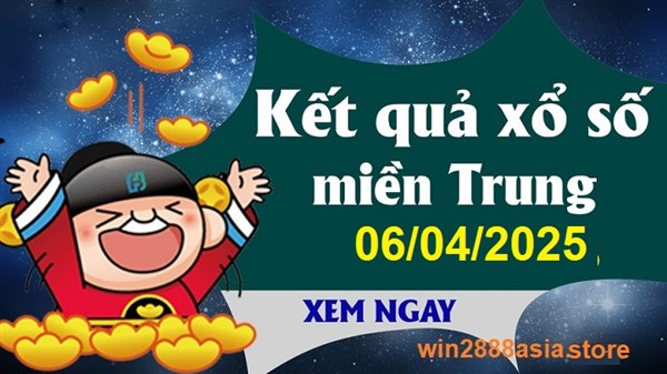 Soi cầu XSMT 06-04-2025 Win2888 Dự đoán cầu lô miền trung chủ nhật