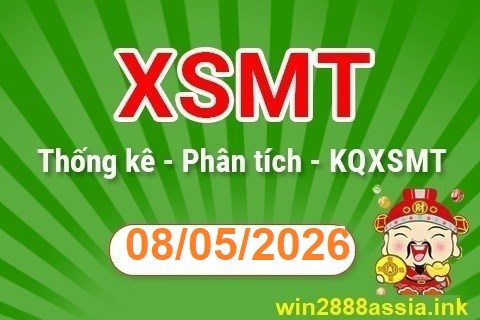Soi cầu XSMT 08-06-2026 Win2888 Dự đoán Xổ Số Miền Trung thứ 6