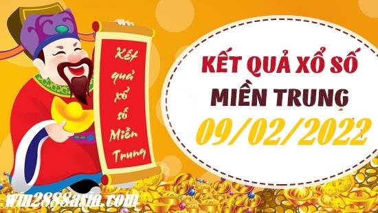 Soi cầu XSMT 09-2-2022 Win2888 Chốt số Dàn Đề Miền Trung thứ 4