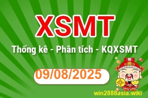Soi cầu XSMT 09-08-2025 Win2888 Dự đoán xổ số miền trung thứ 7