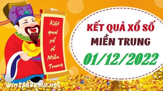 Soi cầu XSMT 01-12-2022 Win2888 Dự đoán Xổ Số Miền Trung VIP