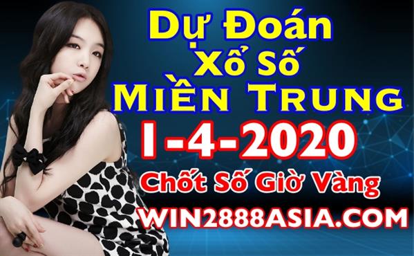 Soi cầu XSMT 1-4-2020 Dự đoán Xổ Số Miền Trung Chính Xác Bạch Thủ Lô Thứ 4 