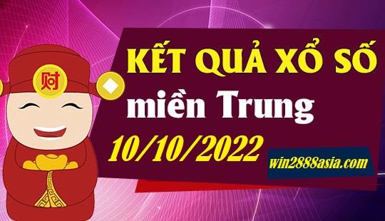 Soi cầu XSMT 10-10-2022 Win2888 Chốt số xổ số miền trung thứ 2