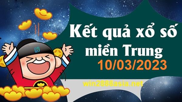 Soi cầu XSMT 10-03-2023 Win2888 Dự đoán xổ số miền trung thứ 6