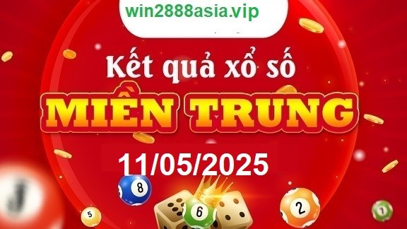 Soi cầu XSMT 11-05-2025 Win2888 Dự đoán Xổ Số Miền trung chủ nhật