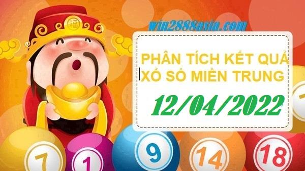 Soi cầu XSMT 12-04-2022 Win2888 Dự đoán cầu lô miền trung thứ 3