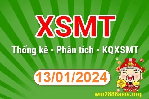 Soi cầu XSMT 13-01-2024 Win2888 Chốt số Lô Đề Miền Trung thứ 7