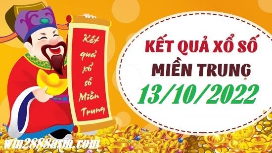 Soi cầu XSMT 13-10-2022 Win2888 Chốt số Cầu Lô Miền Trung thứ 5
