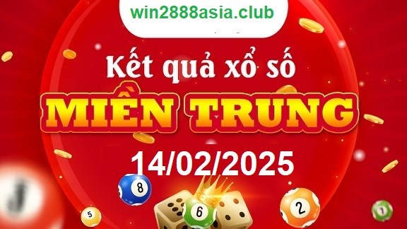 Soi cầu XSMT 14-02-2025 Win2888 Chốt số Cầu Lô Miền Trung thứ 6
