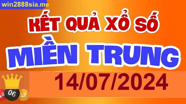 Soi cầu XSMT 14-07-2024 Win2888 Dự đoán Cầu Số Miền Trung chủ nhật