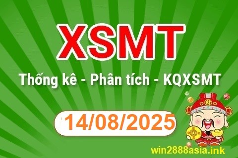 Soi cầu XSMT 14-08-2025 Win2888 Dự đoán xổ số miền trung thứ 5