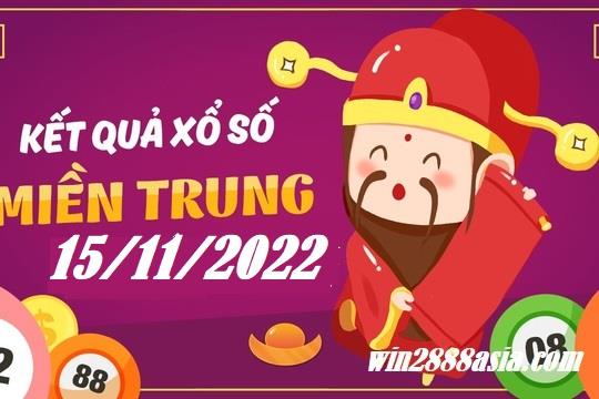 Soi cầu XSMT 15-11-2022 Win2888 Dự đoán Cầu Lô Miền Trung thứ 3