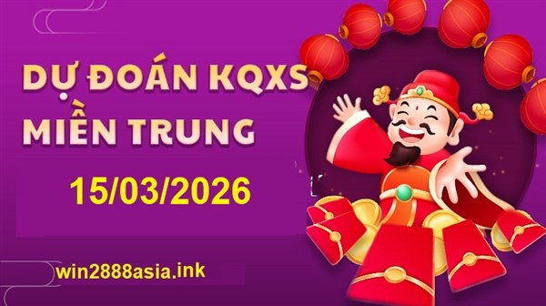 Soi cầu XSMT 15-03-2026 Win2888 Dự đoán cầu lô miền trung chủ nhật