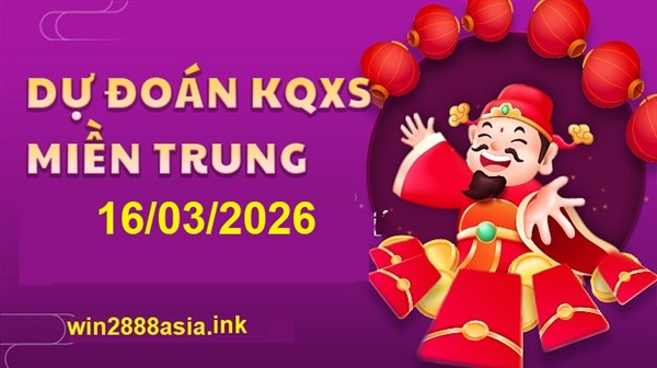 Soi cầu XSMT 16-03-2026 Win2888 Dự đoán xổ số miền trung thứ 2