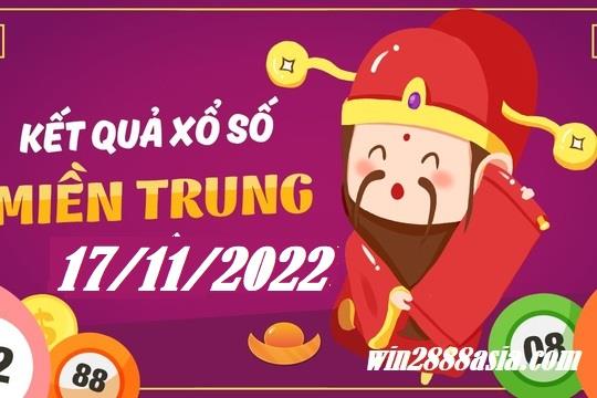 Soi cầu XSMT 17-11-2022 Win2888 Dự đoán cầu lô miền trung thứ 5