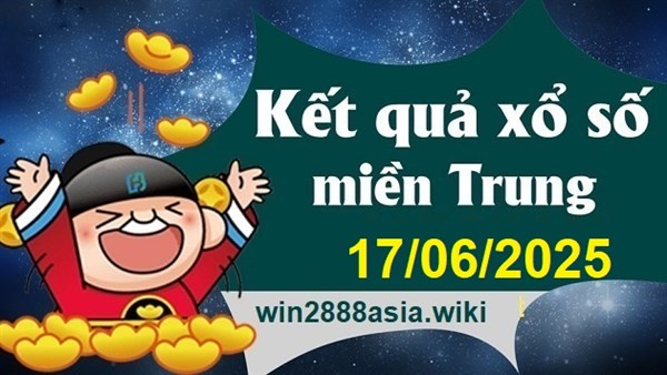 Soi cầu XSMT 17-06-2025 Win2888 Dự đoán xổ số miền trung thứ 3