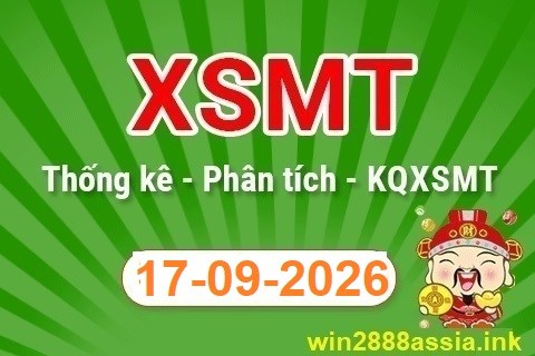 Soi cầu XSMT 17-09-2026 Win2888 Chốt số Cầu Đề Miền Trung thứ 5