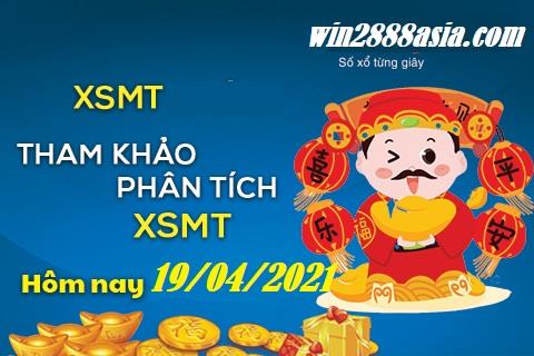 Soi cầu XSMT 19-4-2021 Win2888 Dự đoán Lô Đề Miền Trung thứ 2