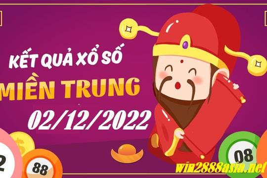 Soi cầu XSMT 02-12-2022 Win2888 Dự đoán Xổ Số Miền Trung thứ 6