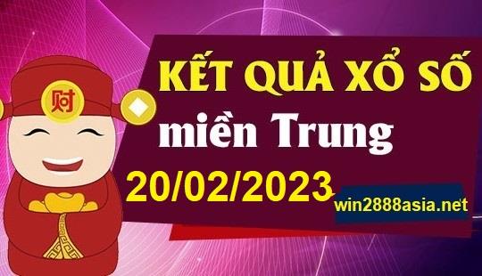 Soi cầu XSMT 20-02-2023 Win2888 Dự đoán Xổ số Miền Trung thứ 2
