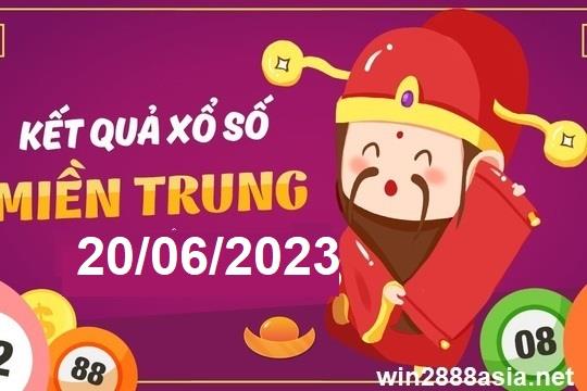 Soi cầu XSMT 20-06-2023 Win2888 Dự đoán Xổ Số Miền Trung thứ 3