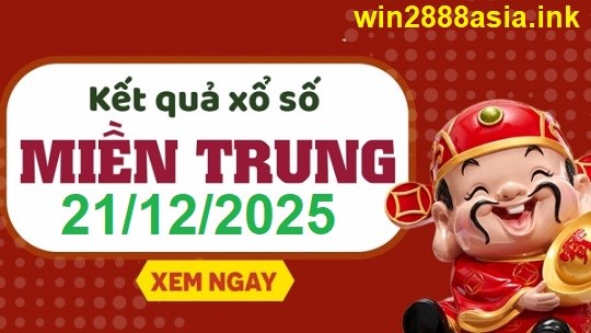 Soi cầu XSMT 21-12-2025 Win2888 Dự đoán cầu lô miền trung chủ nhật