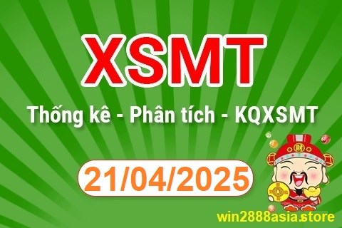Soi cầu XSMT 21-04-2025 Win2888 Chốt số cầu lô miền trung thứ 2