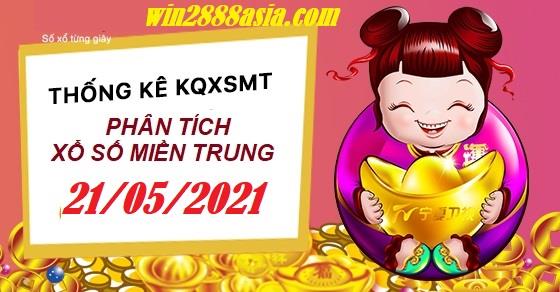 Soi cầu XSMT 21-5-2021 Win2888 Dự đoán Xỉu Chủ Miền Trung thứ 6