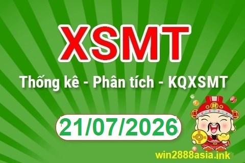 Soi cầu XSMT 21-07-2026 Win2888 Dự đoán cầu lô Miền Trung thứ 3