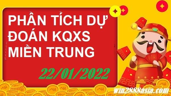 Soi cầu XSMT 22-1-2022 Win2888 Dự đoán Lô Đề Miền Trung thứ 7