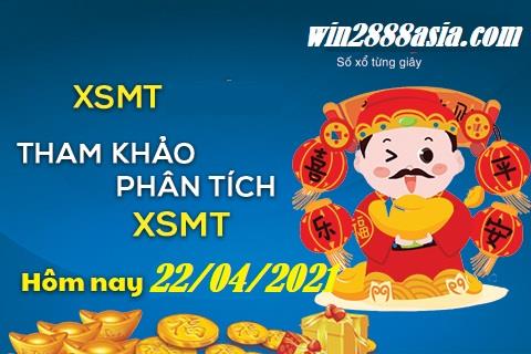 Soi cầu XSMT 22-4-2021 Win2888 Dự đoán Cầu Lô Miền Trung thứ 5