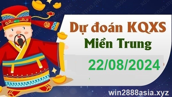 Soi cầu XSMT 22-08-2024 Win2888 Dự đoán xổ số miền trung thứ 5